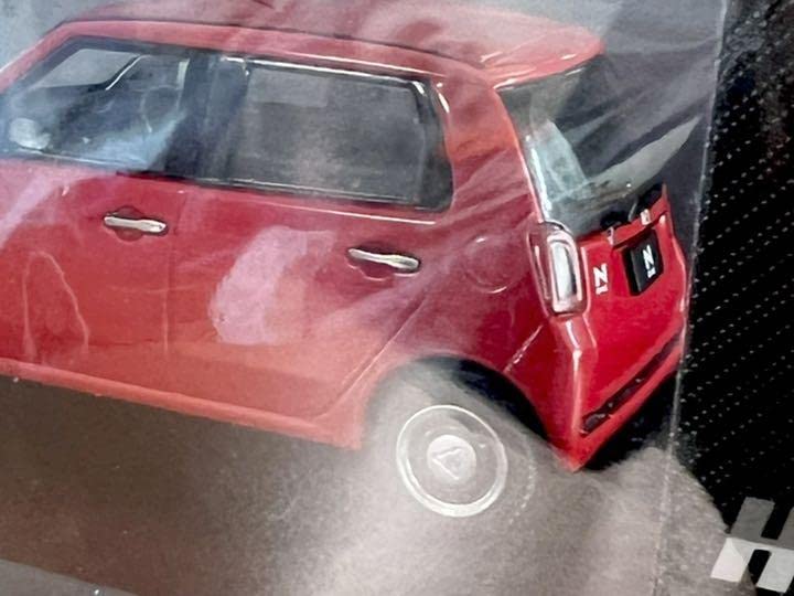 Amazon | ホンダ N-ONE 模型 1/43 赤 Nワン ミニカー | ミニカー